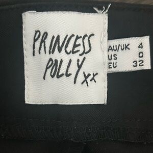 Princess Polly Black Dress Pant